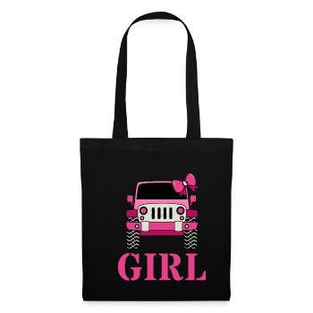 Off Road Girl - Tote Bag - black - Front
