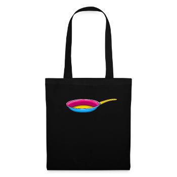 Pan Pansexual - Stoffbeutel - Schwarz - Vorne