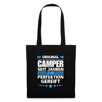 Camper matured to perfection - Tote Bag - black - Front