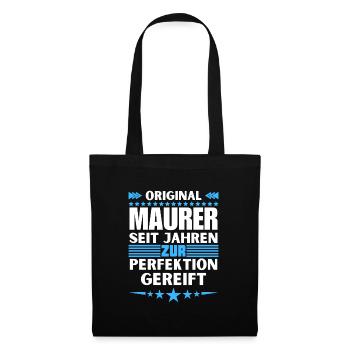 Les maçons ont mûri à la perfection - Sac en tissu - noir - Devant