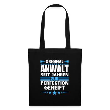 Lawyer matured to perfection - Tote Bag - black - Front