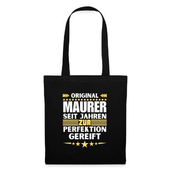 Les maçons ont mûri à la perfection - Sac en tissu - noir - Devant