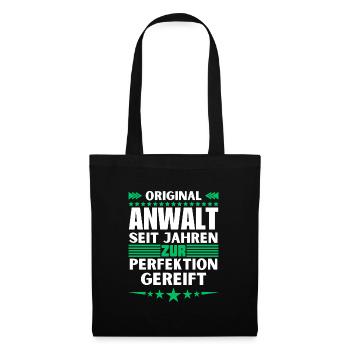 Lawyer matured to perfection - Tote Bag - black - Front