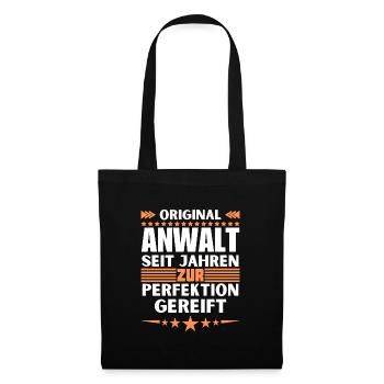 Lawyer matured to perfection - Tote Bag - black - Front