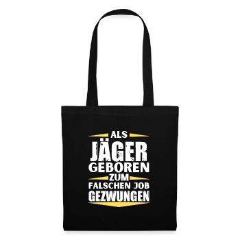 Hunter a décroché le mauvais emploi - Sac en tissu - noir - Devant