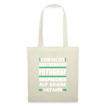 Don't approach stressed photographer! - Tote Bag - nature - Front