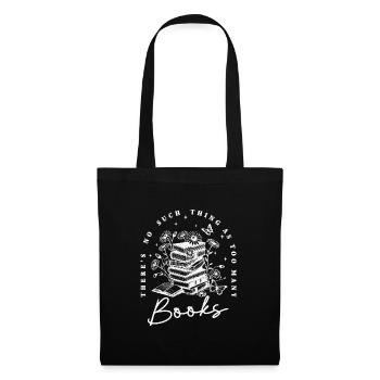 A delight for book lovers - Tote Bag - black - Front