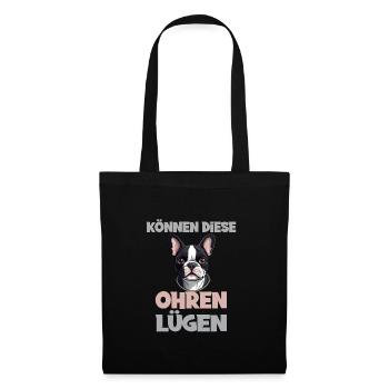 Können Diese Ohren Lügen? - Stoffbeutel - Schwarz - Vorne