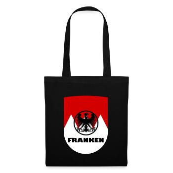 La patrie franconienne - Sac en tissu - noir - Devant