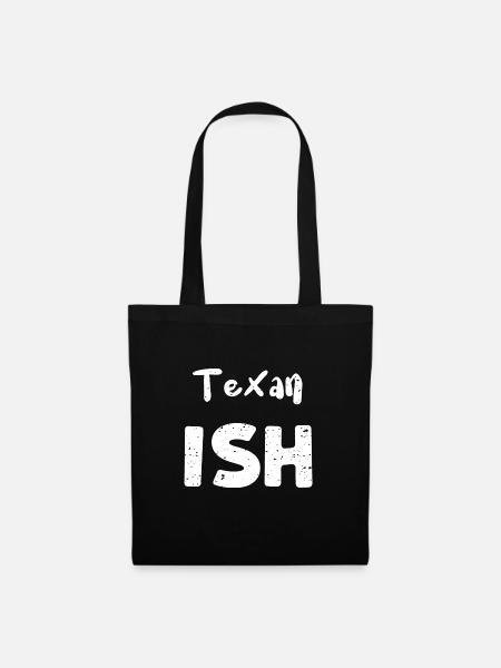 Texan Ish - Texas - Stoffbeutel - Schwarz