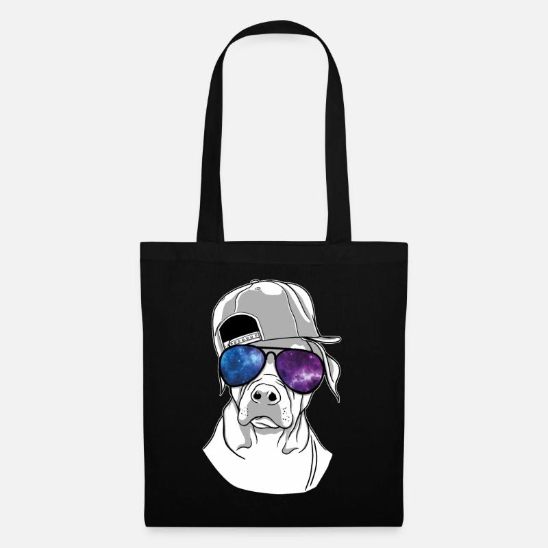 COOL HUND SONNENBRILLE - Stoffbeutel - Schwarz