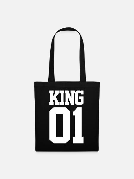 King 01 - Tote Bag - black