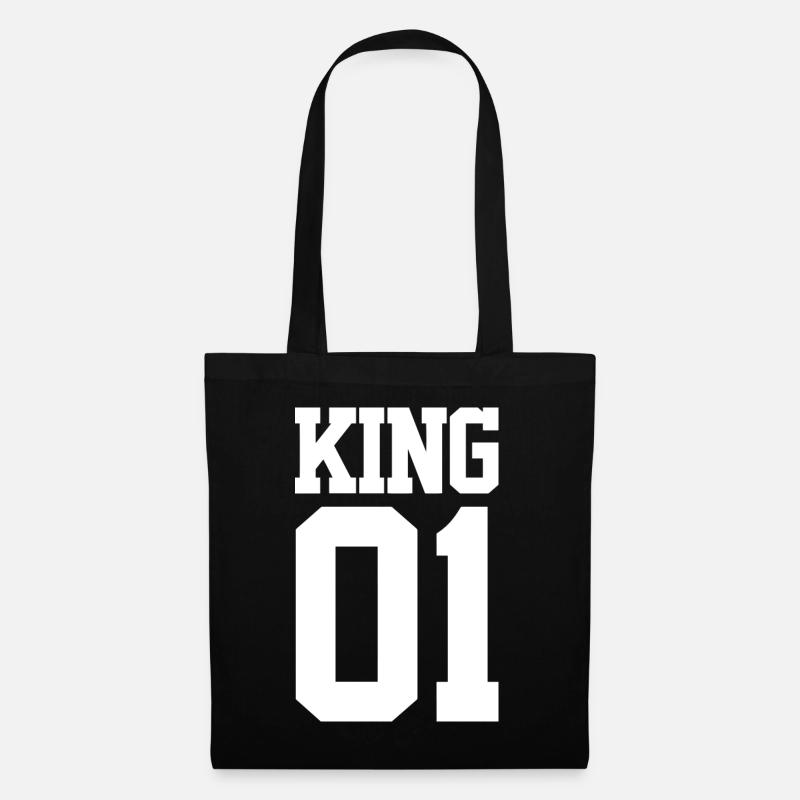 King 01 - Tote Bag - black