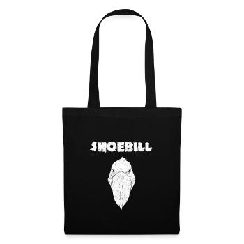Bec-de-chaussure Ornithologue Forêt I Cadeau - Sac en tissu - noir - Devant