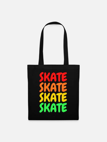 Skate - Tote Bag - black