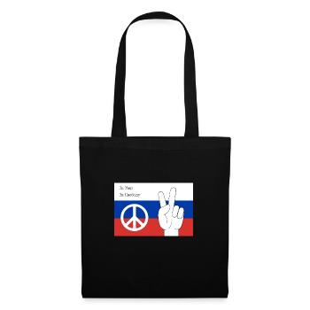 Russia Peace and Freedom - Tote Bag - black - Front