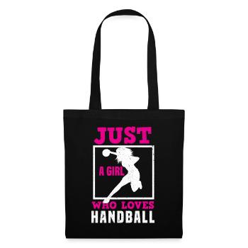 Handball HandballEur Ball Sport - Sac en tissu - noir - Devant