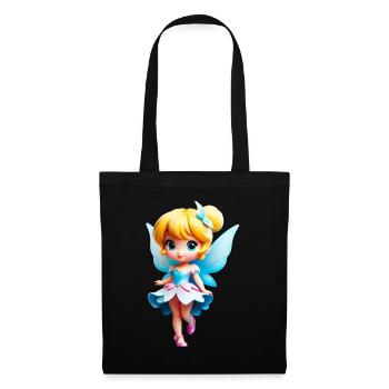 Little Fairy 1 - Tote Bag - black - Front