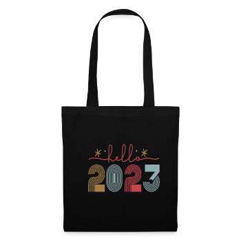 Happy New Year 2023 New Year's Eve Christmas - Tote Bag - black - Front