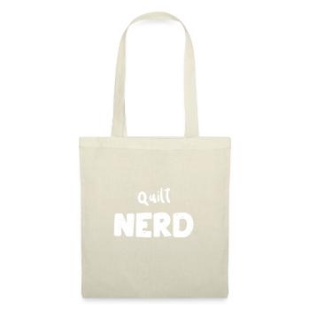 Quilt Nerd - Artisanat - Sac en tissu - nature - Devant