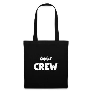 Kinder Crew - Kindergarten - Stoffbeutel - Schwarz - Vorne