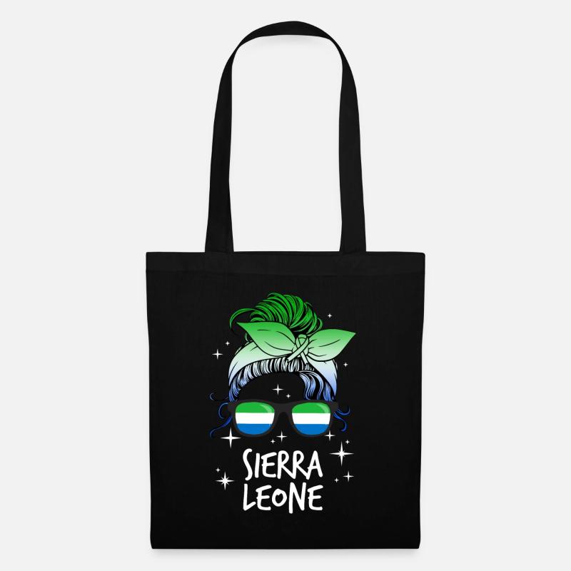 Sierra Leone - Tote Bag - black