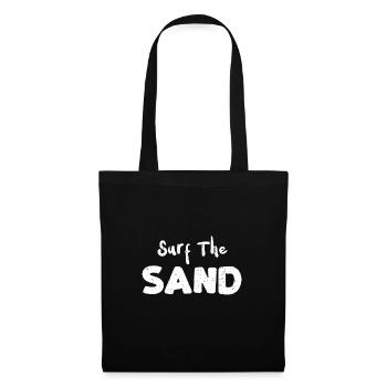 Surf The Sand - Skiing - Tote Bag - black - Front
