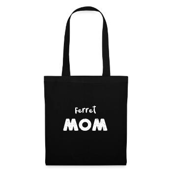 Ferret Mom - Animal - Tote Bag - black - Front