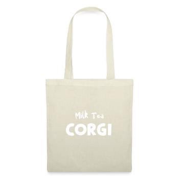 Milk Tea Corgi - Dogs - Tote Bag - nature - Front