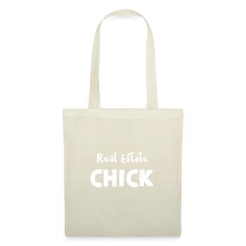 Immobilier Chick - Employé - Sac en tissu - nature - Devant
