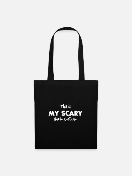 This Is My Scary Nurse Costume - Stoffbeutel - Schwarz