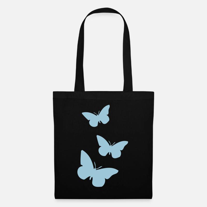 Schmetterling - Sac en tissu - noir
