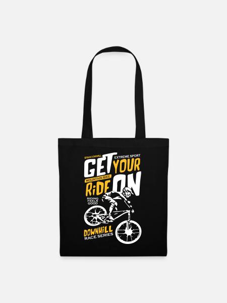 Downhill Race Series - Sac en tissu - noir