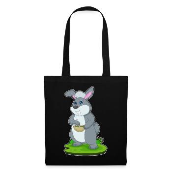 Rabbit Cooking Bowl Cooking - Tote Bag - black - Front