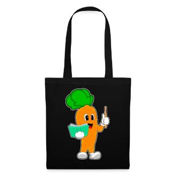 Carrot Teacher Book School - Tote Bag - black - Front