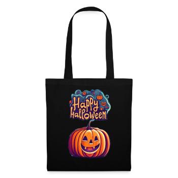 Halloween - Sac en tissu - noir - Devant