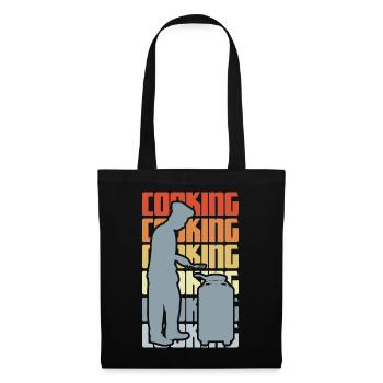 Vintage Cooking - Tote Bag - black - Front