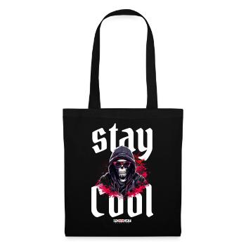 stay Cool - Stoffbeutel - Schwarz - Vorne