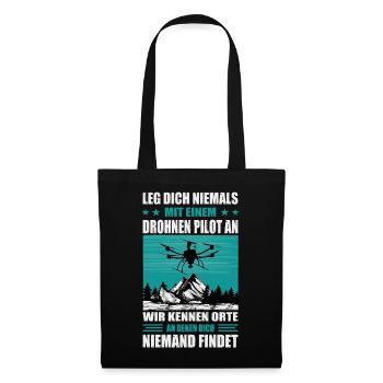 Accessoires de pilote de drone Drone Pilote de drone Cadeau - Sac en tissu - noir - Devant