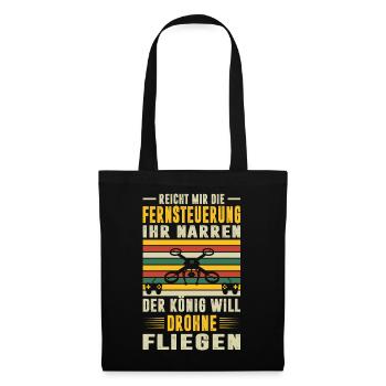Drone Pilot Accessories Drone Pilot Drone Gift - Tote Bag - black - Front
