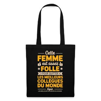 Departure Co-worker New Job Retirement - Tote Bag - black - Front