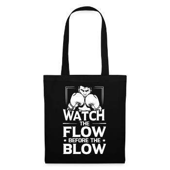 Watch The Flow Boxing Gloves - Tote Bag - black - Front