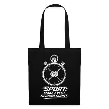  Funny Sports Sprüche Workout Bodybuilder Fitness - Stoffbeutel - Schwarz - Vorne