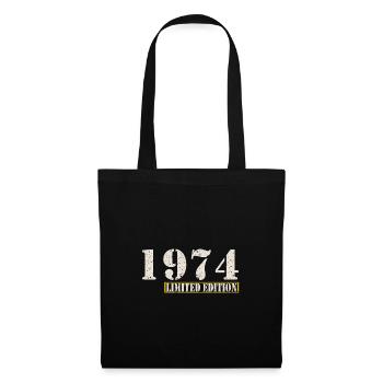 1974 Born Birthday Limited Edition - Tote Bag - black - Front