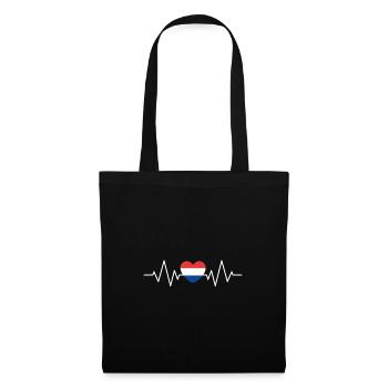 Hollande Puls - Sac en tissu - noir - Devant