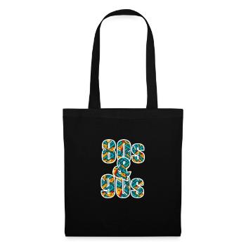 Années 80 et 90 Années 80 et 90 - Sac en tissu - noir - Devant