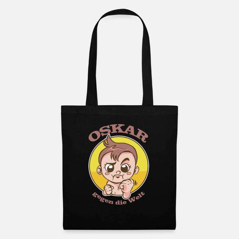 Frecher Oskar - Stoffbeutel - Schwarz