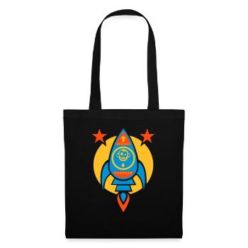 Rocket Ape - Stoffbeutel - Schwarz - Vorne