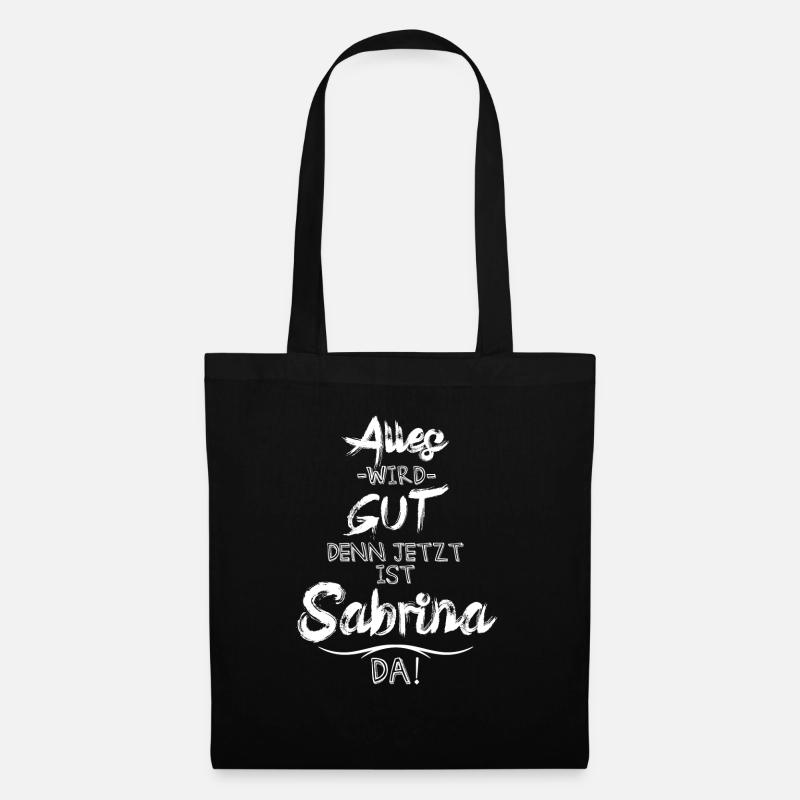 sabrina - Stoffbeutel - Schwarz