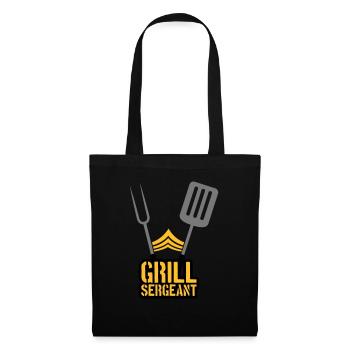 Barbecue Party Grill Sergeant Barbecue - Tote Bag - black - Front